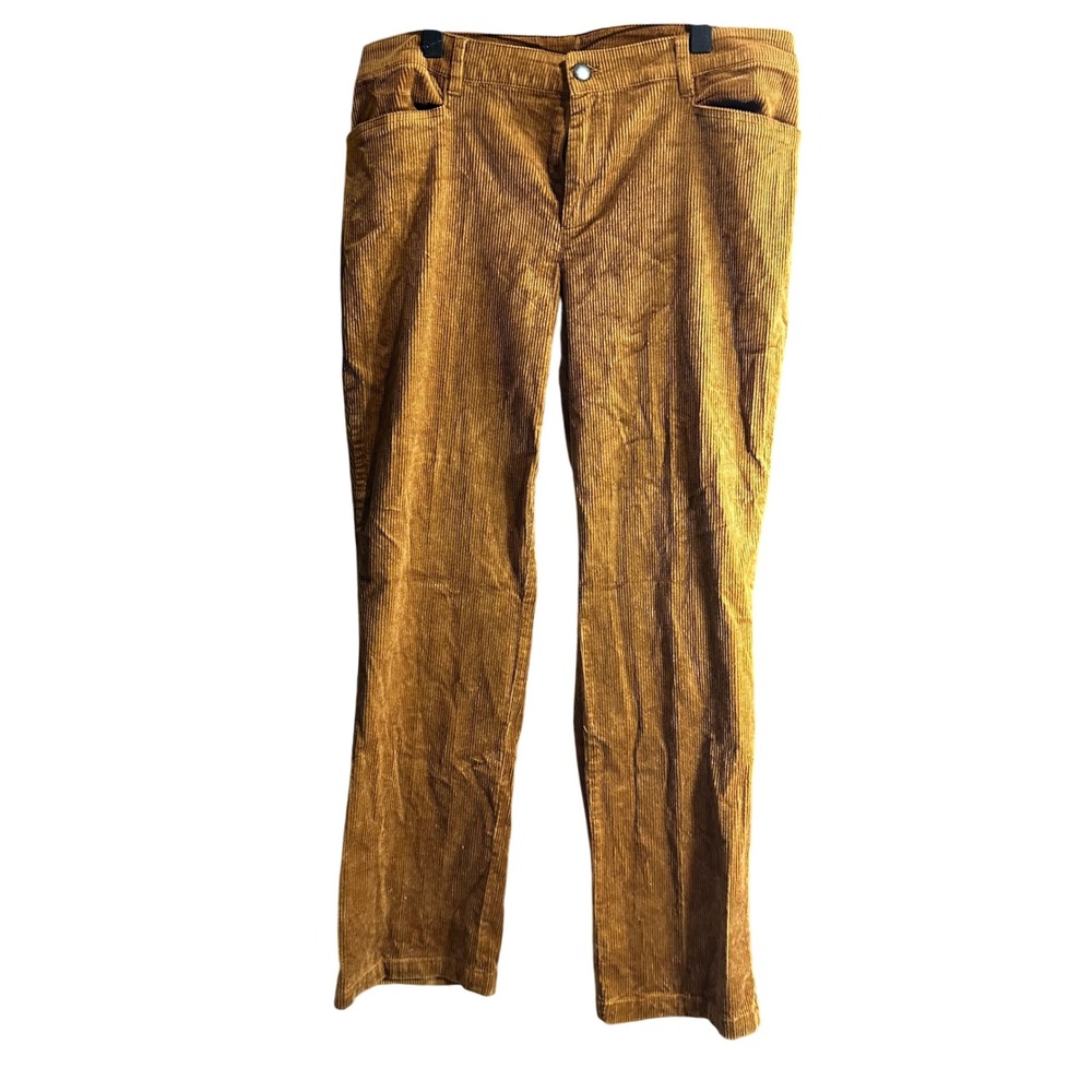 Christopher Banks‎ Women's Brown Corduroy Straight Leg Pants Size 14